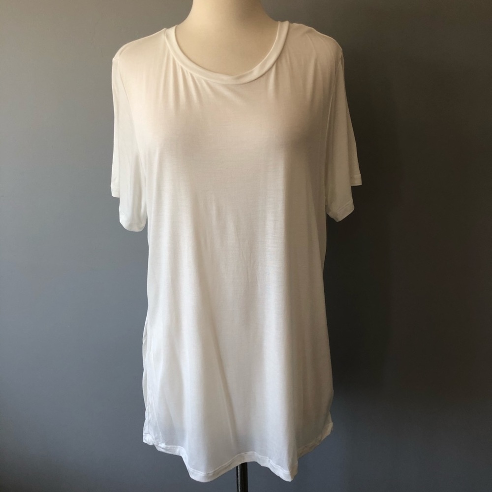 Blue Life Basic Tee White Small